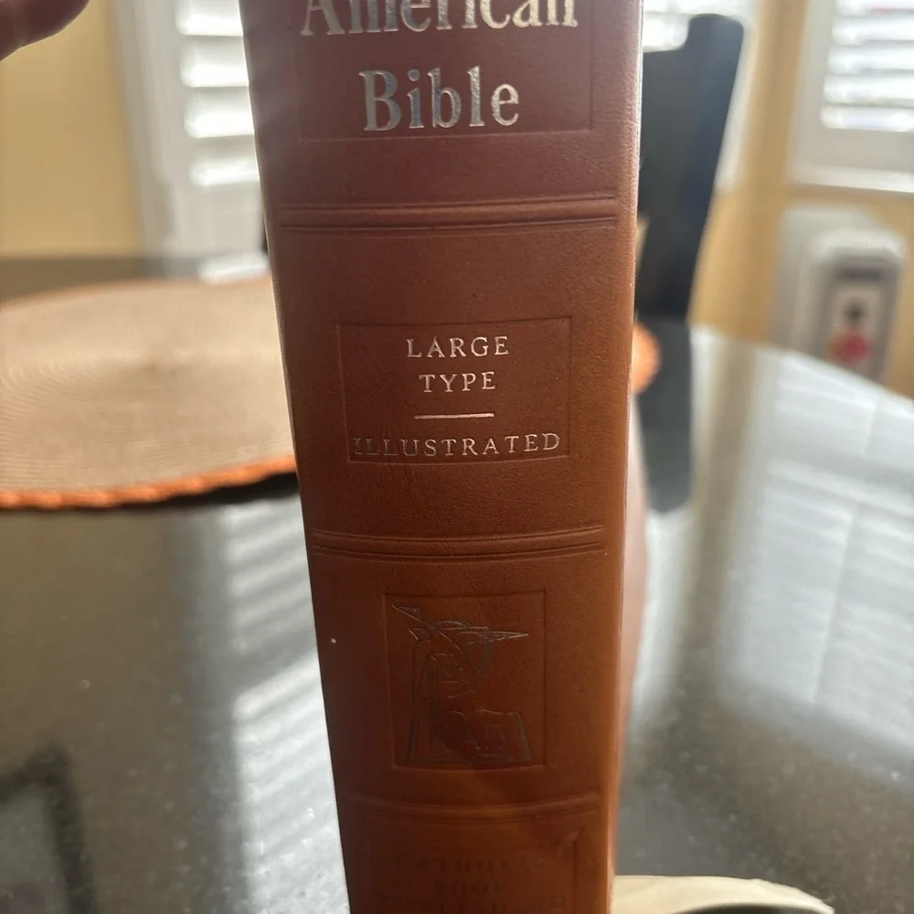 Saint Joseph Edition New American Bible 1970 Catholic Publishing 1970 edition